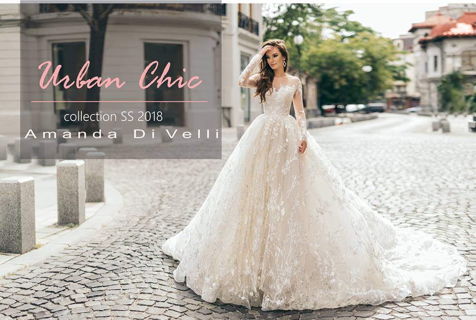 Colectia de rochii de mireasa URBAN SS 2018 by Amanda Di Velli – Elite Mariaj Blog
