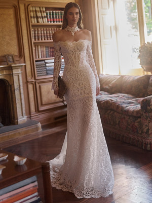 RRochie de mireasă sirenă dantelă BAGIRA by Rillianse