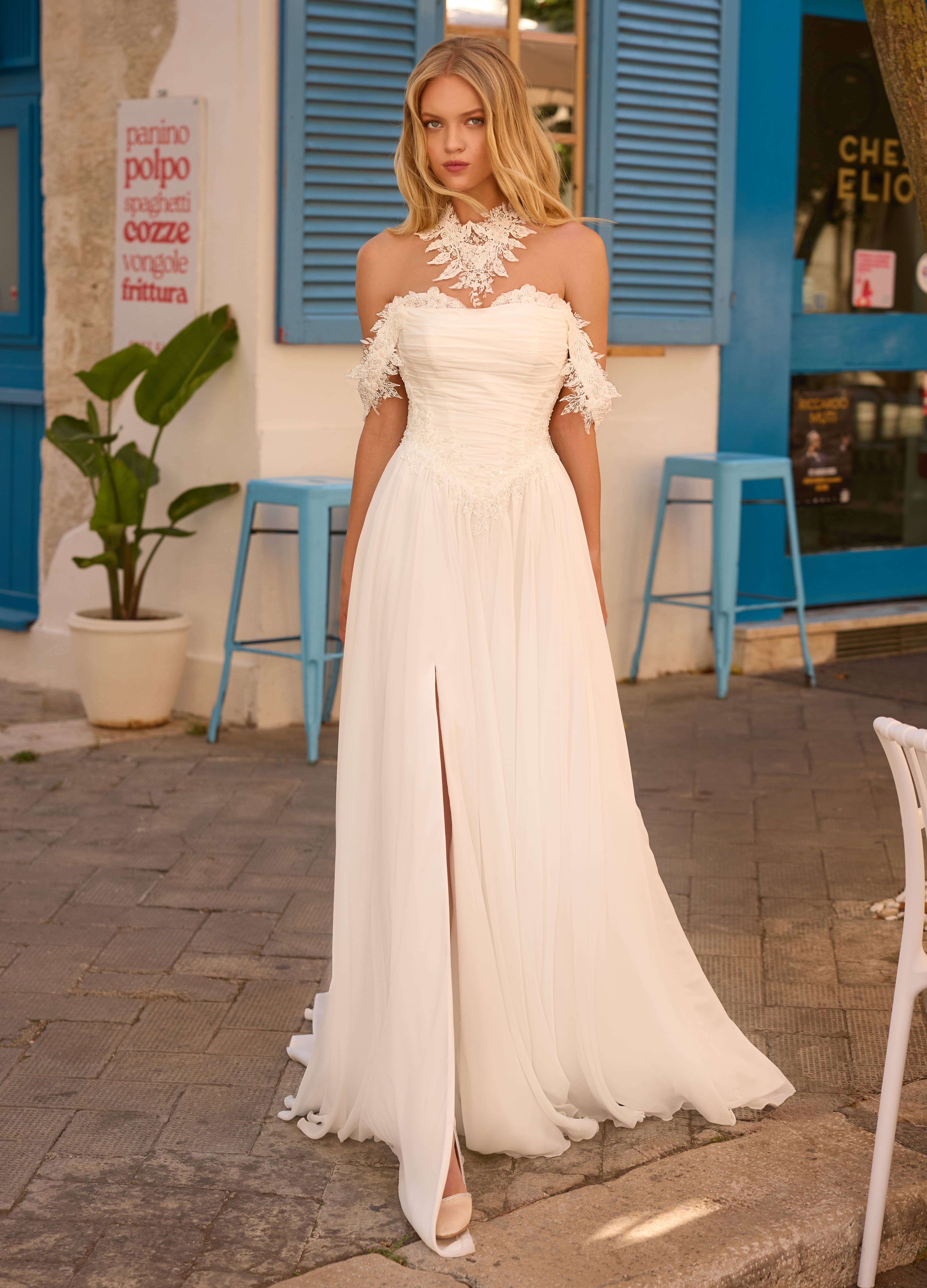 Rochie de mireasa simpla Elite Bridal LD1971