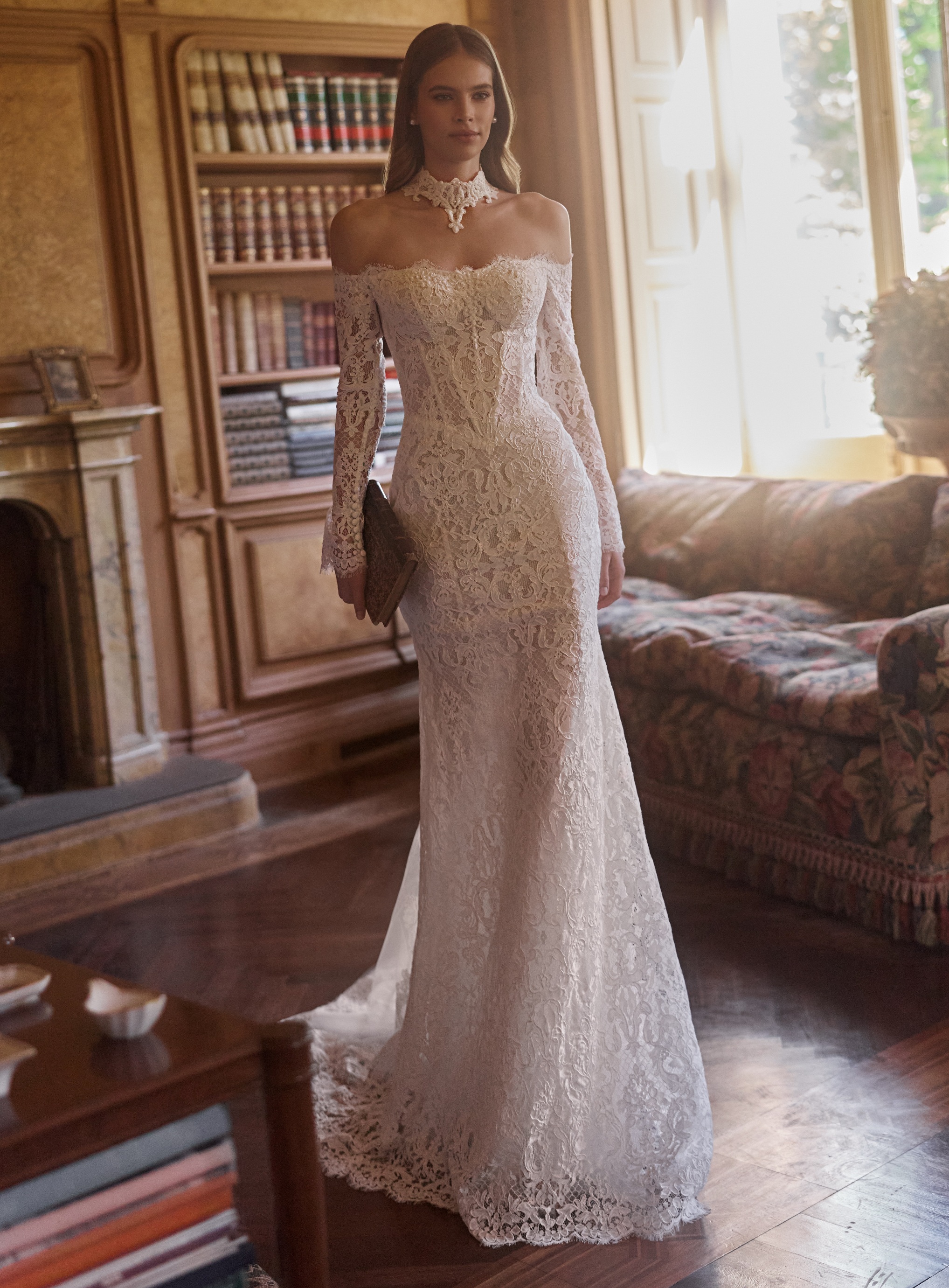 RRochie de mireasă sirenă dantelă BAGIRA by Rillianse
