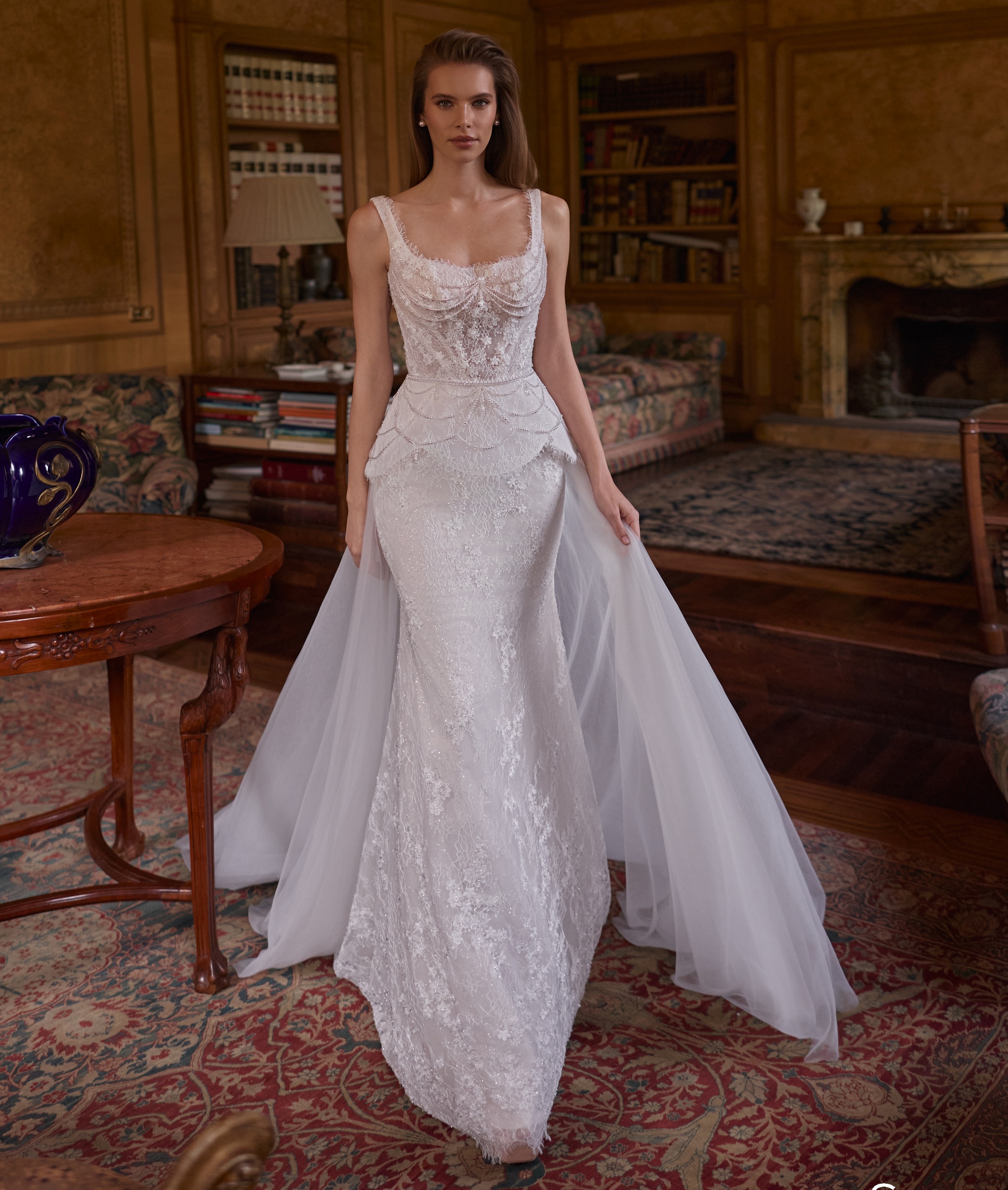 Rochie de mireasă sirenă dantelă SUZANA by Monreal 2027