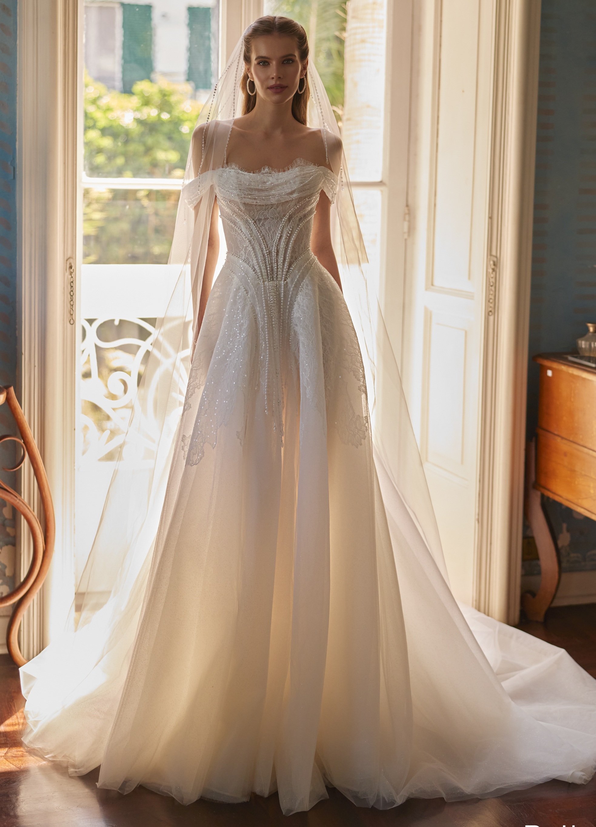 Rochie de mireasă A-line dantela BELLUCI by Rillianse