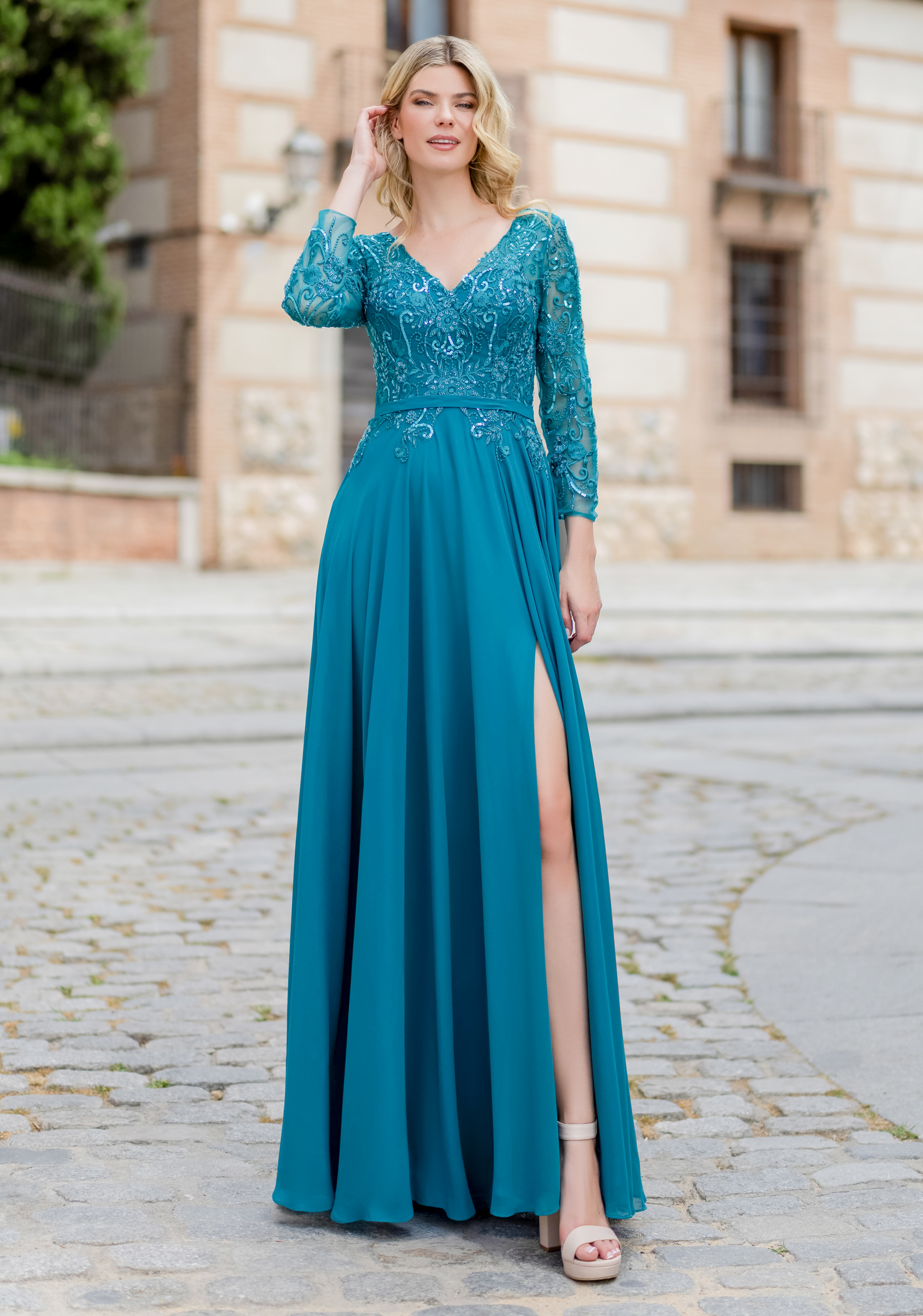 Rochie de seara voal CK 1133