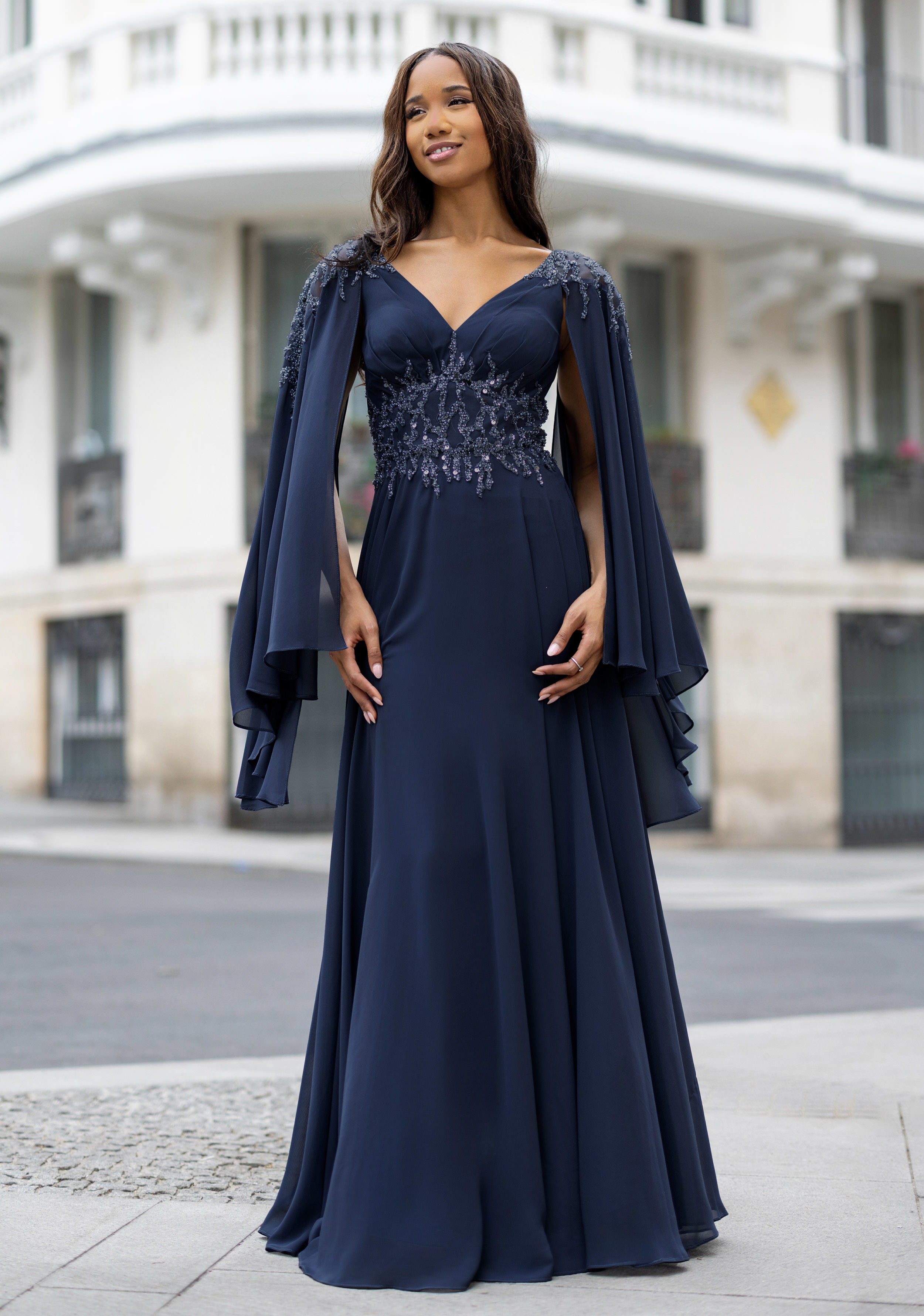 Rochie de seara maneci CK 1099