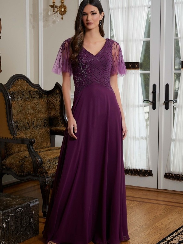 Rochie de soacra eleganta MGNY 72819