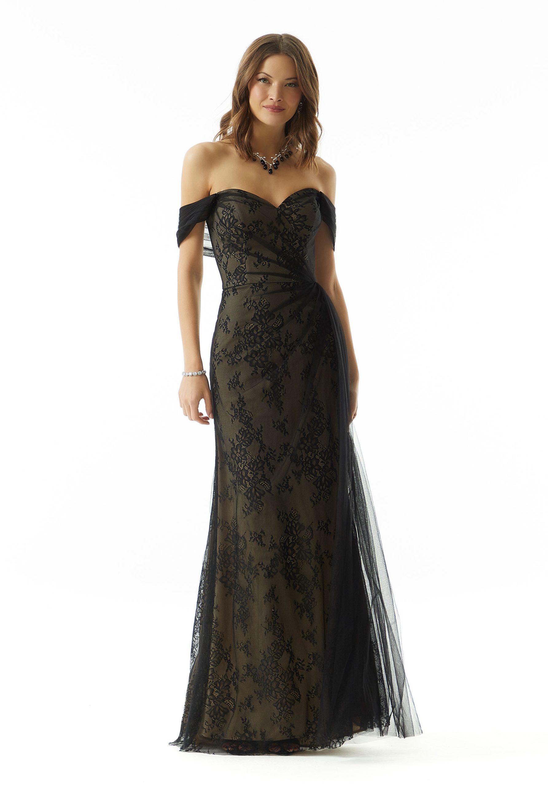 Rochie de soacra dantela MGNY 73026